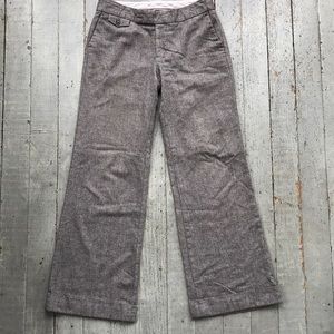 GAP Wool Blend Brown Trouser Pants Women’s Size 4